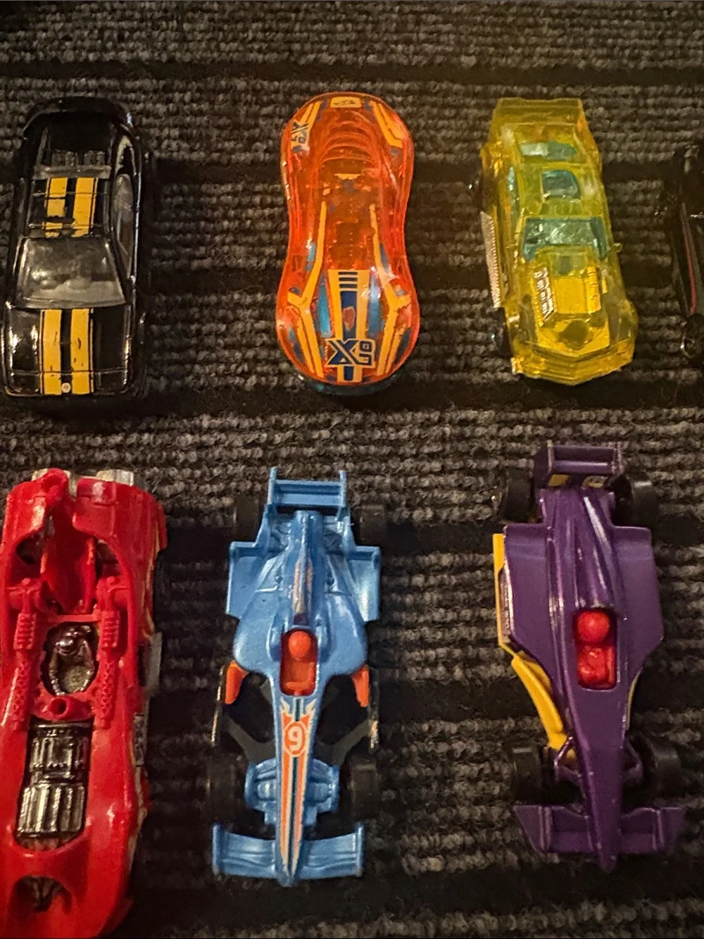 Assorted Hot Wheels/Mattel Kids Toy Car Pack - Multicolor